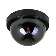 Fake Camera Dome Dummy Home Security Surveillances Cameras with Blinking Light