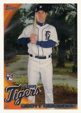 2010 Topps #513 Scott Sizemore NM-MT RC Rookie Tigers