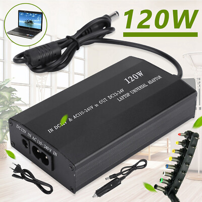 120W Notebook-Netzteil Universal-Laptop-Ladegerät Laptop Ladekabel AC Netzteil