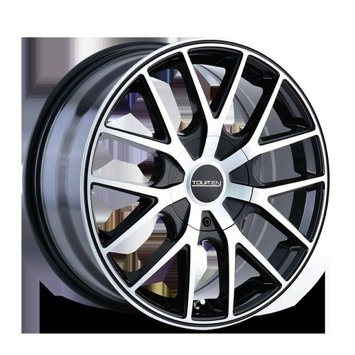 TOUREN TR60 3260 17" Inch 5x3.94 Wheel Rim 17x7.5 Black MACHINED 42mm