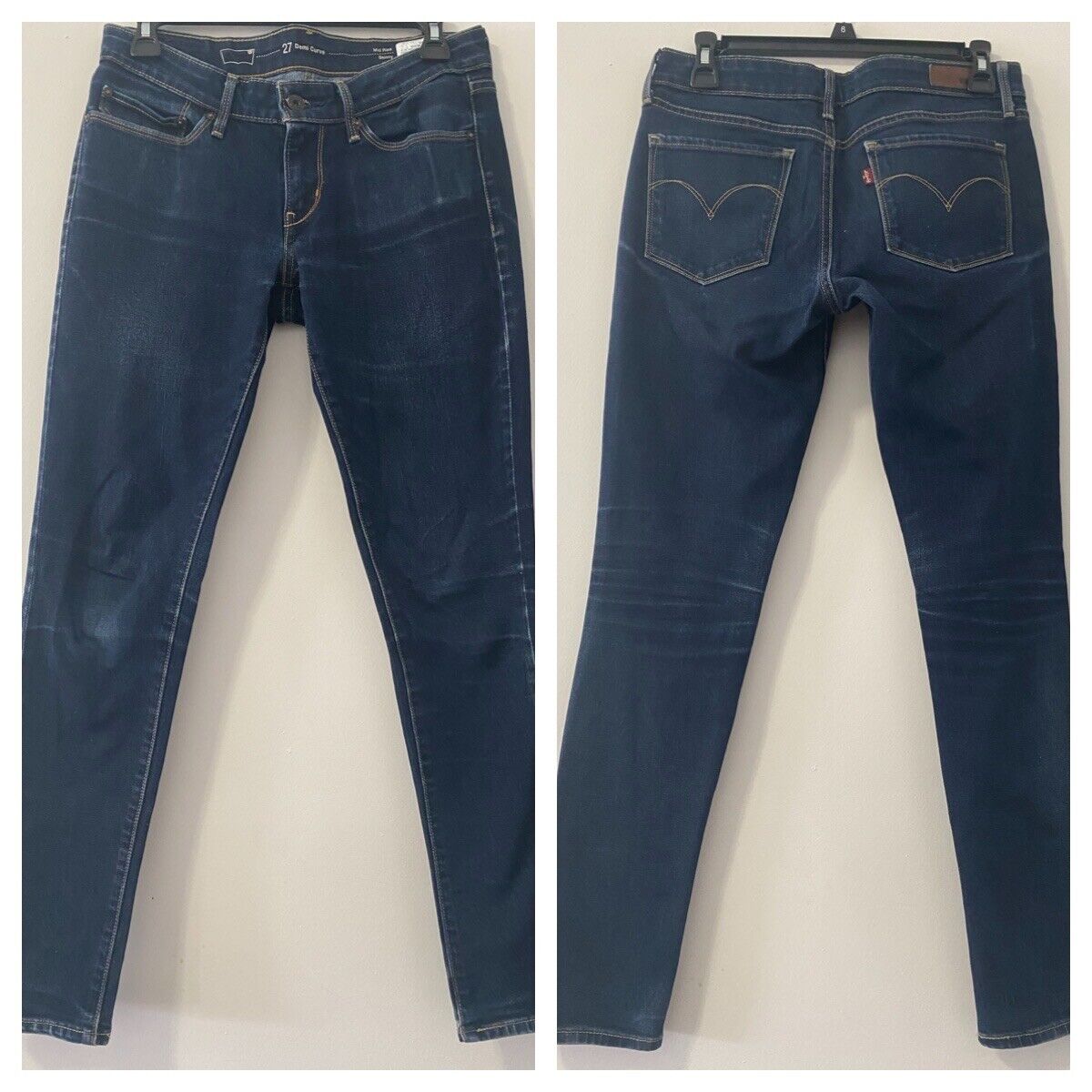 Levi's Demi Curve Skinny Jeans Rise Size 27 | eBay