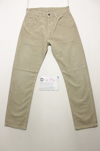 Levi's 551 velluto beige (Cod.D474) Tg 44 W30 L32 boyfriend jeans usato |  eBay