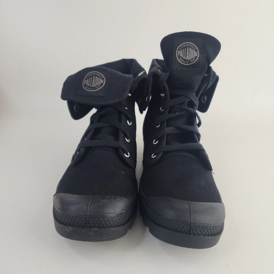 Botas de Canva PALLADIUM Sueltas 92353060 Senderismo De Colección Negras Talla 4.5 Juveniles = 6 Wmn Foto 4 de 4