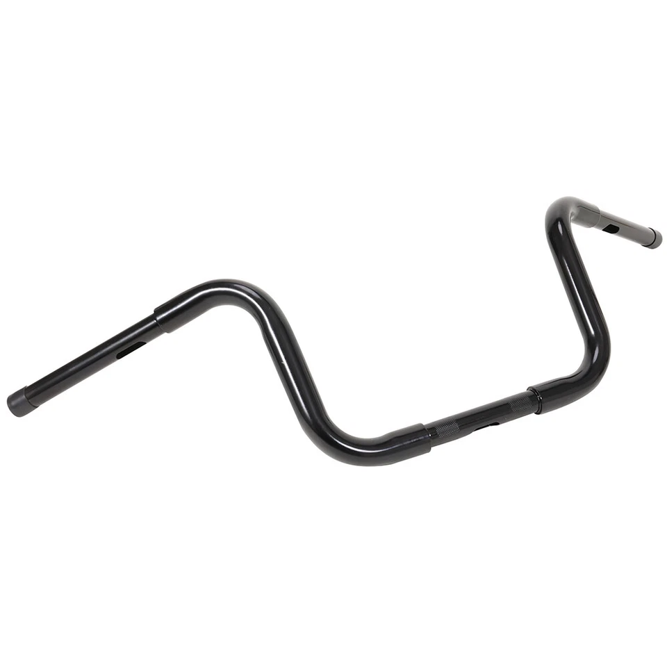 10" Rise Ape Hanger 1" Fat Bar Handlebar Fit For Harley Sportster Softail Dyna - Imagem 4 de 4