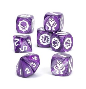 Set De Dés Blood Bowl Elven Union Team - 7 Dés Neufs Sous Blister - Games Workshop
