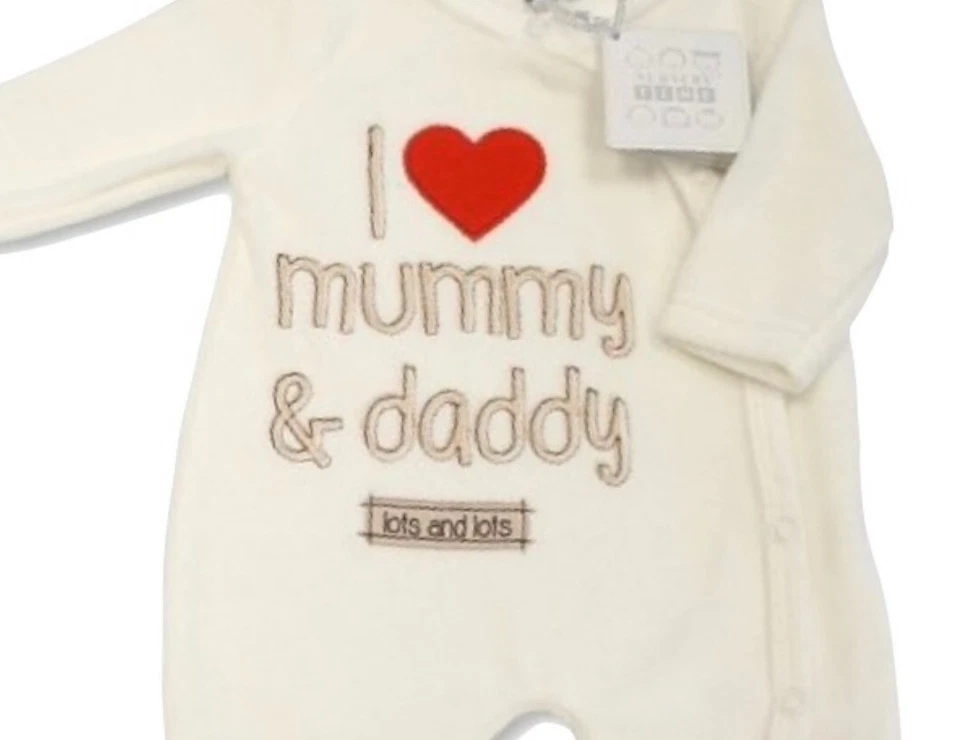 NEU Baby Strampler Schlafanzug Einteiler Mädchen Jungen Unisex Gr. 50 56 62 68 - Bild 3 von 4