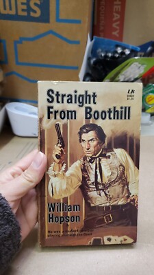 Straight From Boothill By William Hopson Leisure Books Western