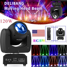 150W LED Beam Gobo Moving Head Stage Light 4 in 1 RGBW DMX512 DJ Disco KTV Dance