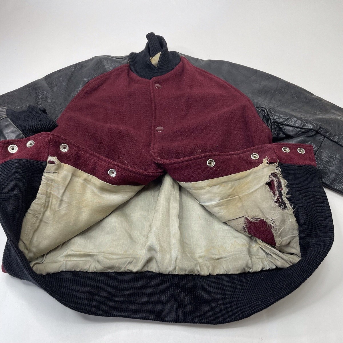 Vintage 50s 60s Lasley Knitting Co Letterman Varsity Jacket Vintage 50s 60s Lasley Knitting Co Letterman Varsity Jacket