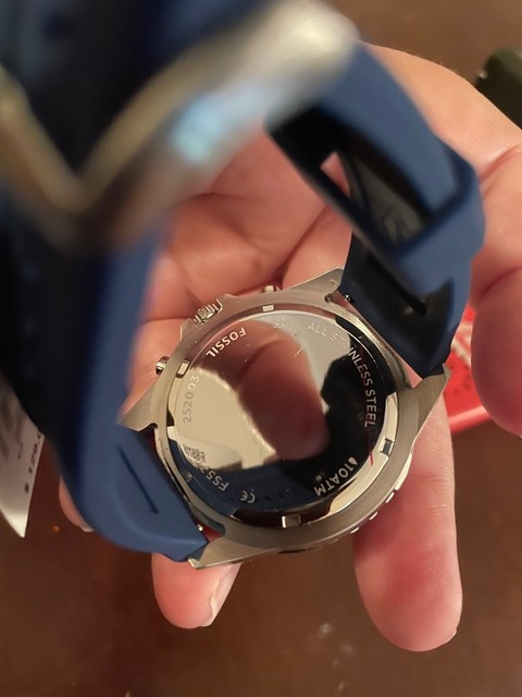 Fossil FS5709 Garrett Chronograph Navy 
