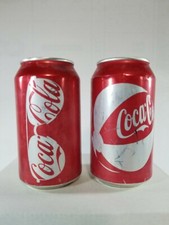 COCA-COLA Soda Can Summer 2009 Set of 2 Cans (Sun Glasses & Beach Ball) (Empty)