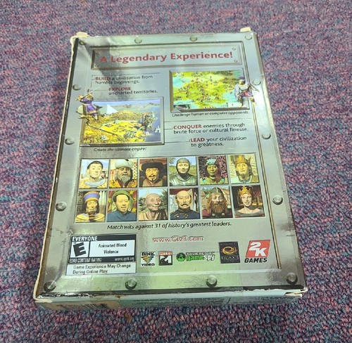 Sid Meiers Civilization III Complete (PC 2004) Boxed 3 CD’s Brand New - Picture 12 of 13