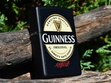 Guinness Zippo Lighter - Irish Dry Stout - Dublin - 1759 St. James's Gate - Harp