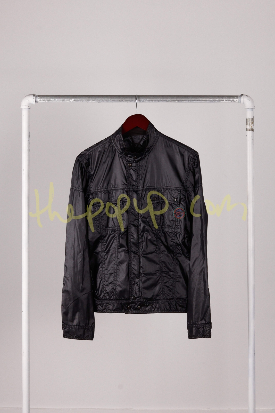 Giacca Yves Saint Laurent SS03 'Nylon Poly Moto' (2003)