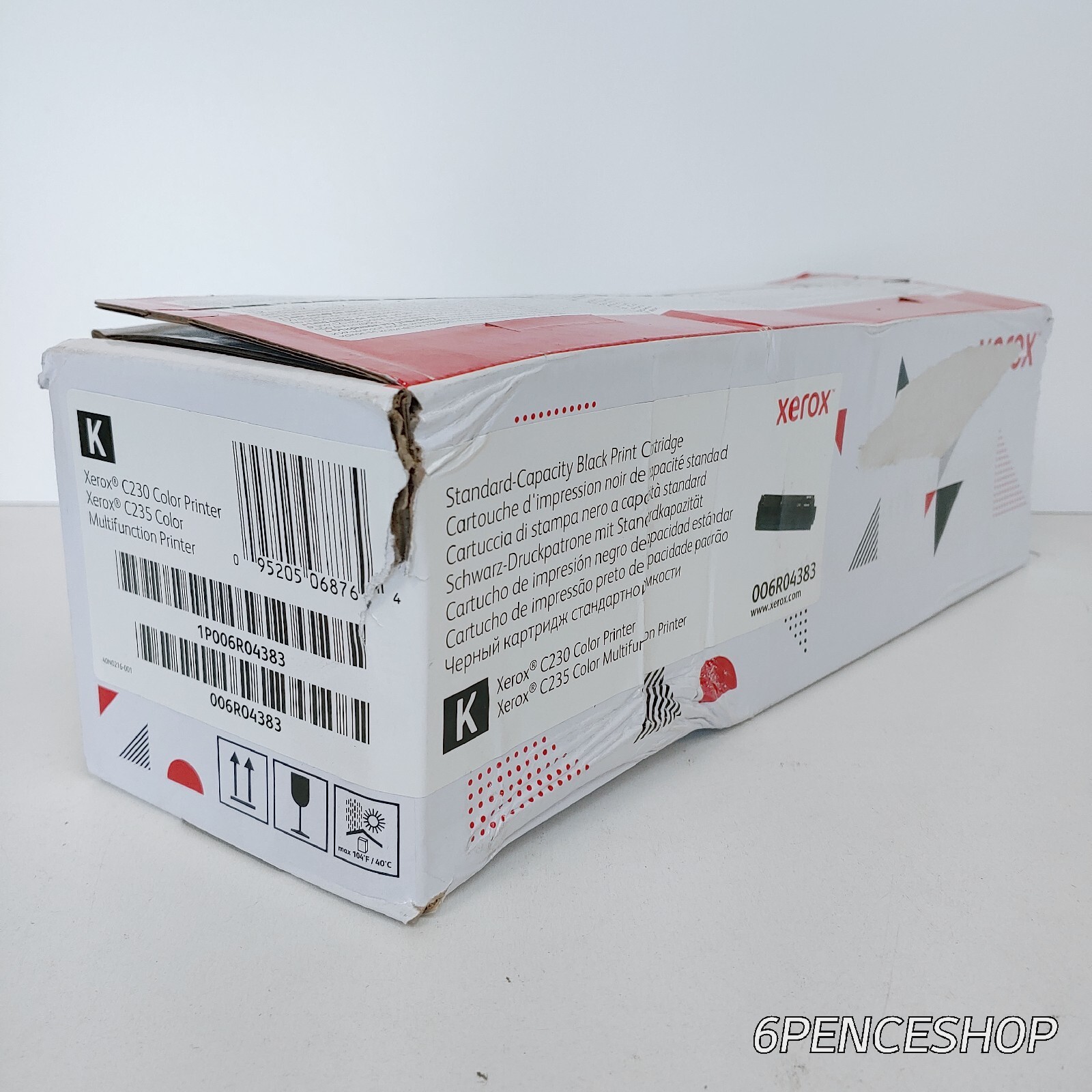 OB *Sealed in Open Box* Xerox 006R04383 Black Standard Capacity Print Cartridge 95205068764 | eBay