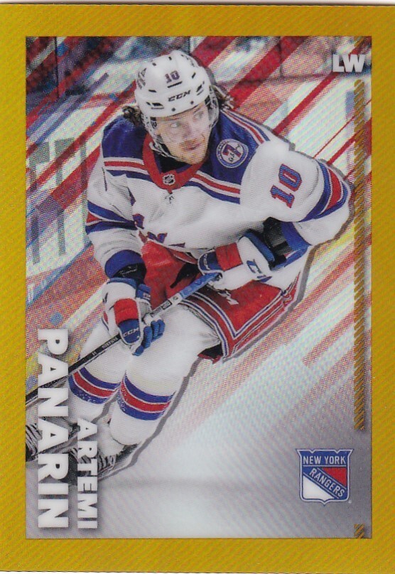 2022-23 Topps Chrome Gold Sticker #330 Artemi Panarin - New York /50 MADE