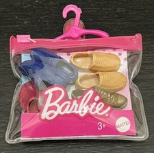 Barbie Ken Shoe Pack - 4 Pairs Mattel Brand New
