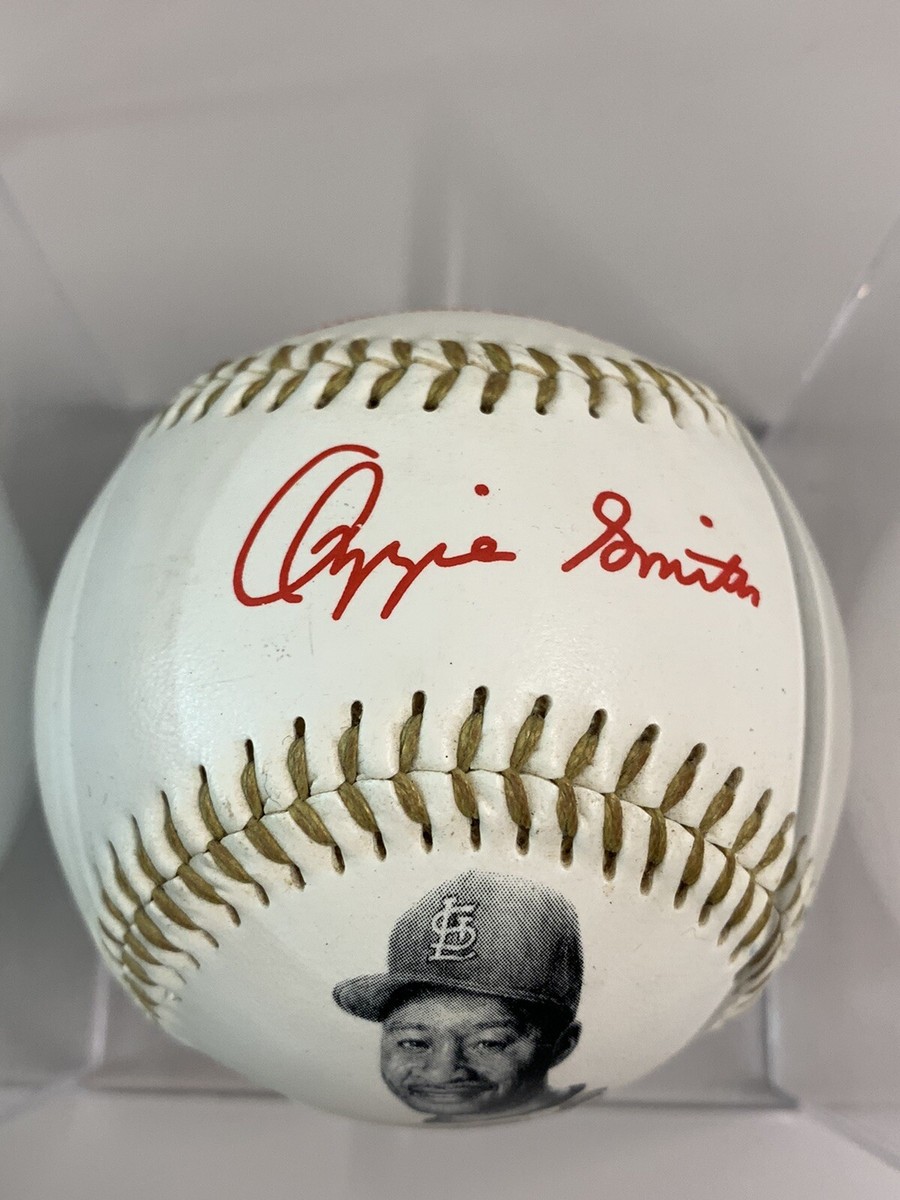 ヴィンテージ　バスサイン 1996 OZZIE SMITH St. Louis Cardinals Fotoball Baseball McDonalds