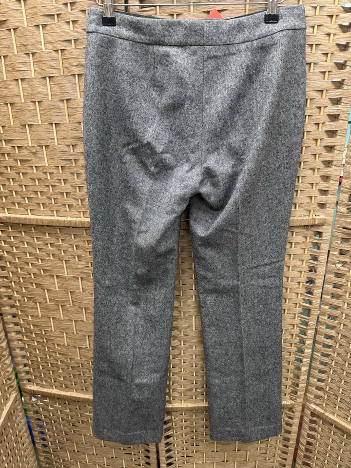 Pantalón Alexander McQueen pierna recta polar lana talla 38  Foto 3 de 4