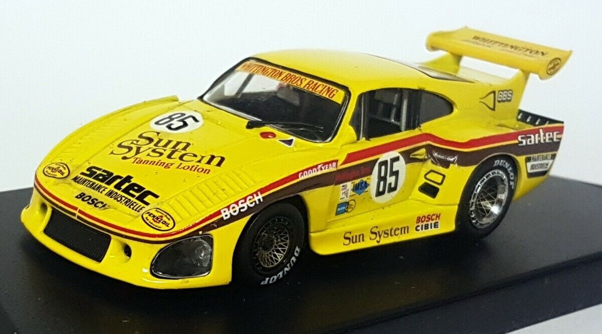 Porsche 935 K3 1980 Le Mans 1/24 レジンとメタル Quartzo 1/43 3010 Kremer K3 Porsche 935 'Sun System' Le Mans