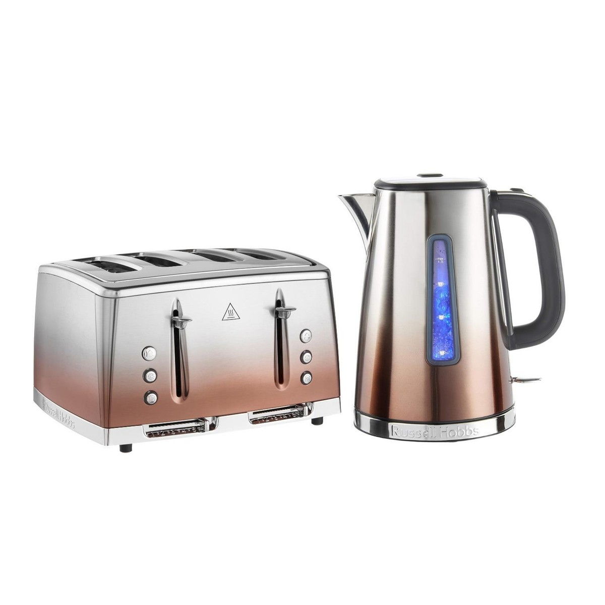 Russell Hobbs, Eclipse Kettle Toaster Set, Copper Sunset, ECLIPSECS