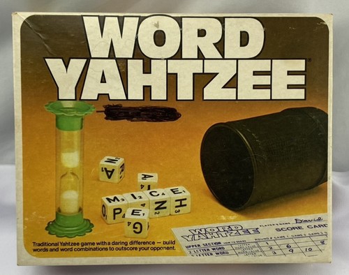 1978 Word Yahtzee Game by Milton Bradley Complete in Very Good Cond FREE SHIP - Picture 5 of 5