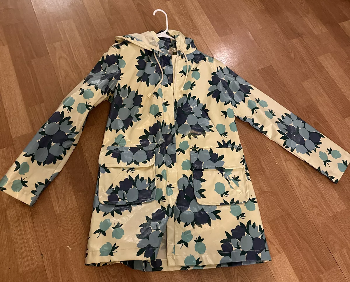 Anthropologie Elevenses Raincoat Size 8 Small