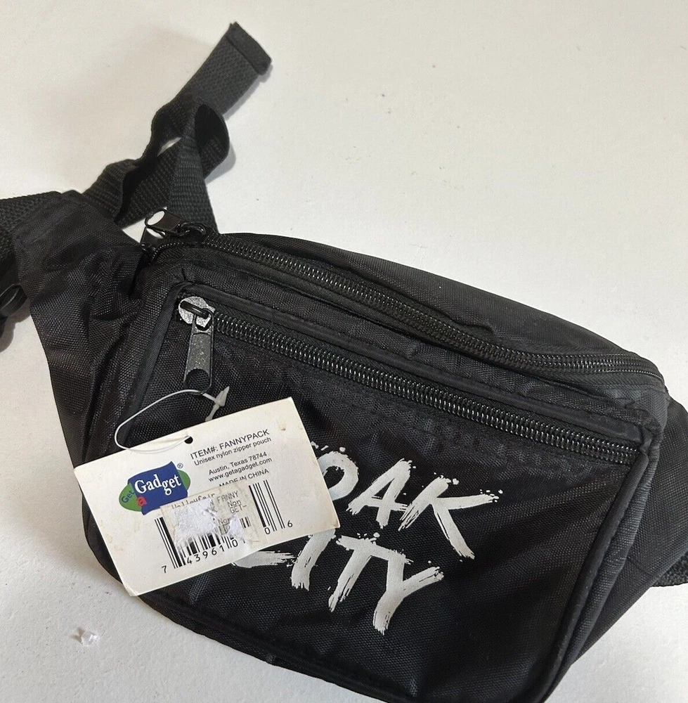 Vintage 2008 Soak City Belt Bag Fanny Pack NWT Valley Fair MN