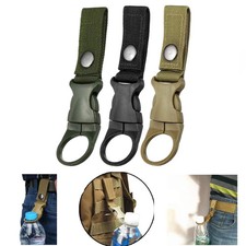 1/2/4 Pcs Water Bottle Holder Climbing Carabiner Outdoor Camping Backpack Buckle