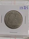 United States 1876-S San Francisco Seated Liberty Silver Half Dollar