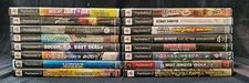 Lot of 16 PS2 Game Cases With Manuals - No Games or Disks