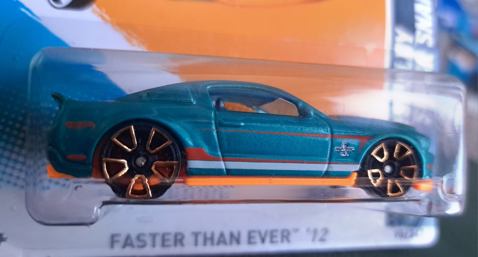 Hot Wheels ’10 Ford Shelby GT-500 Super Snake Faster Than Ever 95/247 2012