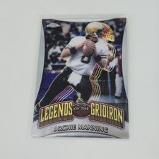 2024 Topps Chrome Legends of the Gridiron #LOG5 Archie Manning New Orleans Saint