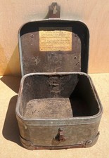  2 RARE HODKINSON SILENT FILM ERA HEAVY TIN MOTION PICTURES FILM REELS CARRIER
