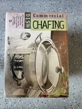NIB Seville Classics 4 qt. COMMERCIAL CHAFING DISH Model 14014 USED ONCE