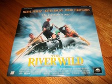 THE RIVER WILD Laserdisc LD FULL SCREEN FORMAT VERY GOOD VERY RARE GREAT FILM 