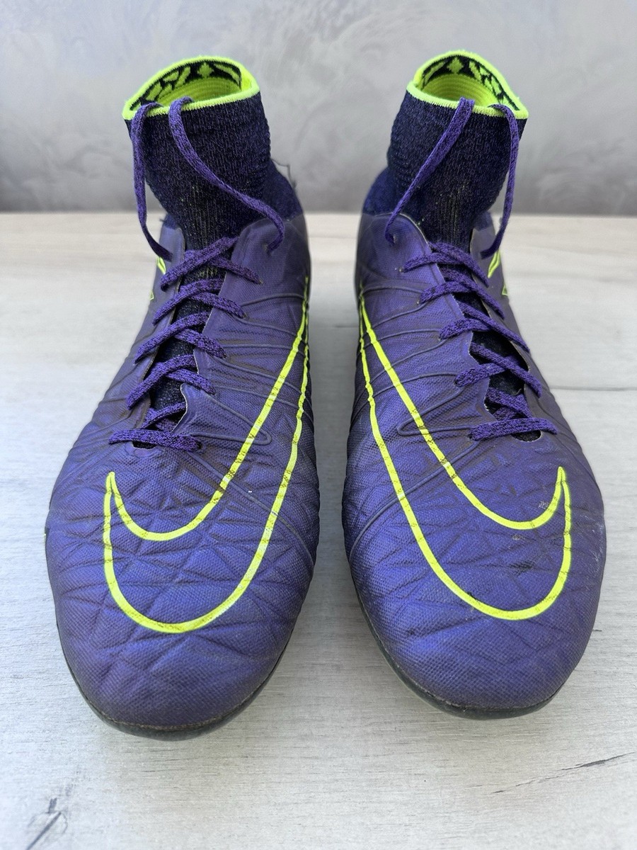 Nike Hypervenom Phantom Blue Soccer Cleats Football Boots US12