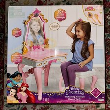 New Disney PRINCESS Enchanting Messages Musical Vanity