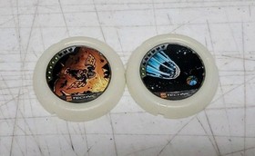 Lot of 3: LEGO Technic Throwbots 8505, 8506 & 8521 w/Some Discs, Pre-Owned *READ