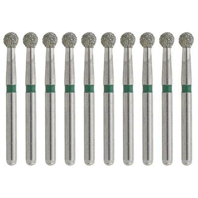Dental Diamond Bur Round 801/023C Coarse FG Burs BR-30C Ball High Speed Burr - Image 1 of 4