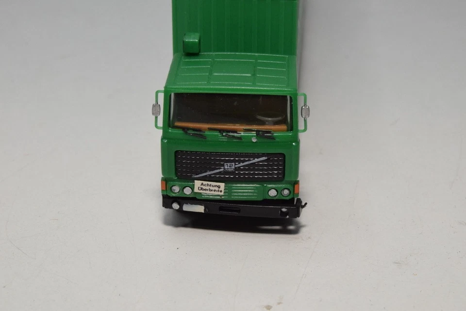 Remolque camión B77 1:87 HERPA VOLVO F12 F 12 CONTENEDOR ELÉCTRICO GENERAL EXC. COND Foto 3 de 4