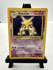 Pokemon Cards Alakazam 1/130 - Base Set 2 Holo - Pokemon Card HP