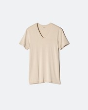 UNIQLO HEATTECH T-Shirt  V Neck  Short Sleeve Japan NEW