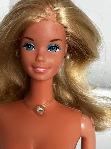 Vintage Barbie Doll Superstar 1977 Original  Accessories READ Nude