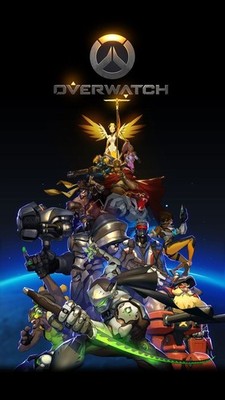Overwatch 2 dramatic Game poster: 11 x 17 inches