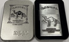 ZIPPO CAMEL 1932 REPLICA OUTSIDE HINGE  LIGHTER SEALED IN BOX C364