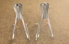 Vintage NOS NEW Italian Gipiemme Crono Sprint steel toeclips set cycling pedals