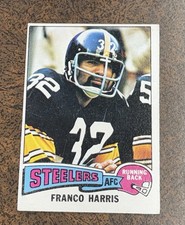 Franco Harris #300 1975 Topps Football Card