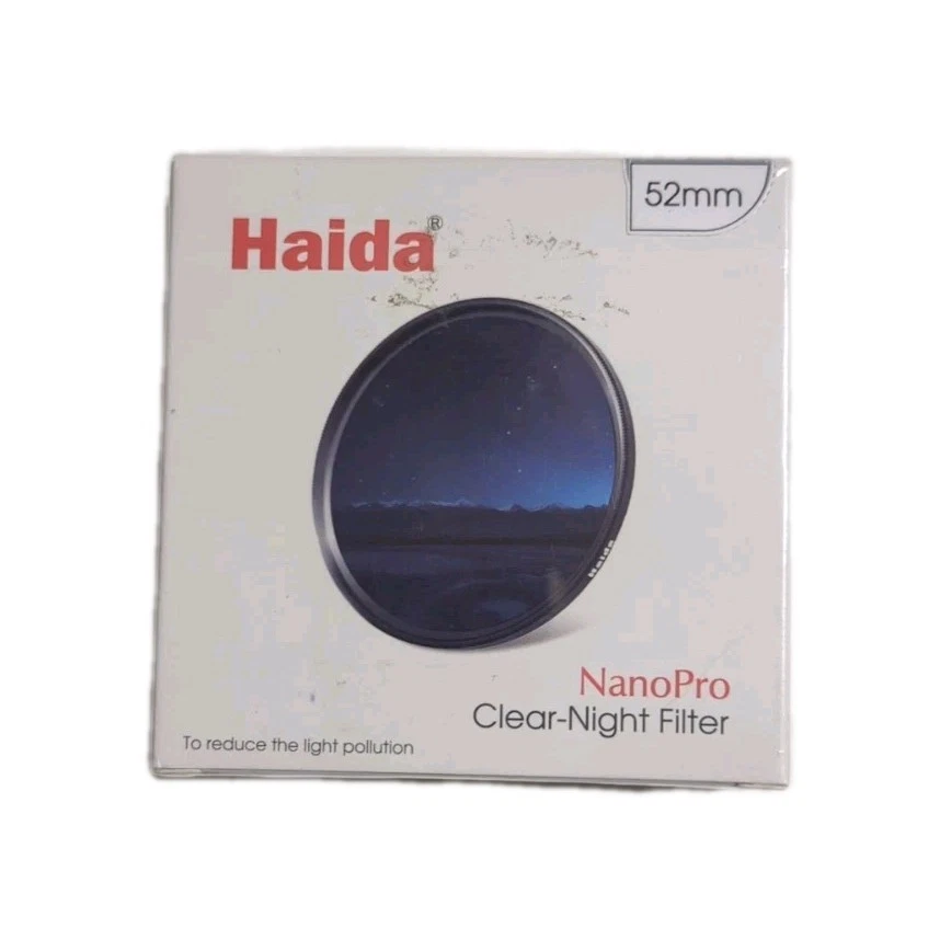 Haida 52mm NanoPro MC Clear Night Filter for Reducing Light Pollution (HD3704) - Image 2 of 4