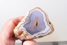 Morocco Agate lapidary 6.5 oz  Nodule faced rough lot Ar — photo 3